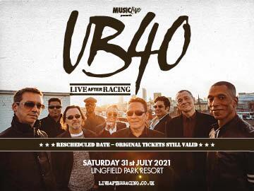 UB40 to perform at Lingfield Park Racecourse this July