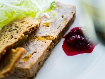 Christmas party food served at Lingfield Park